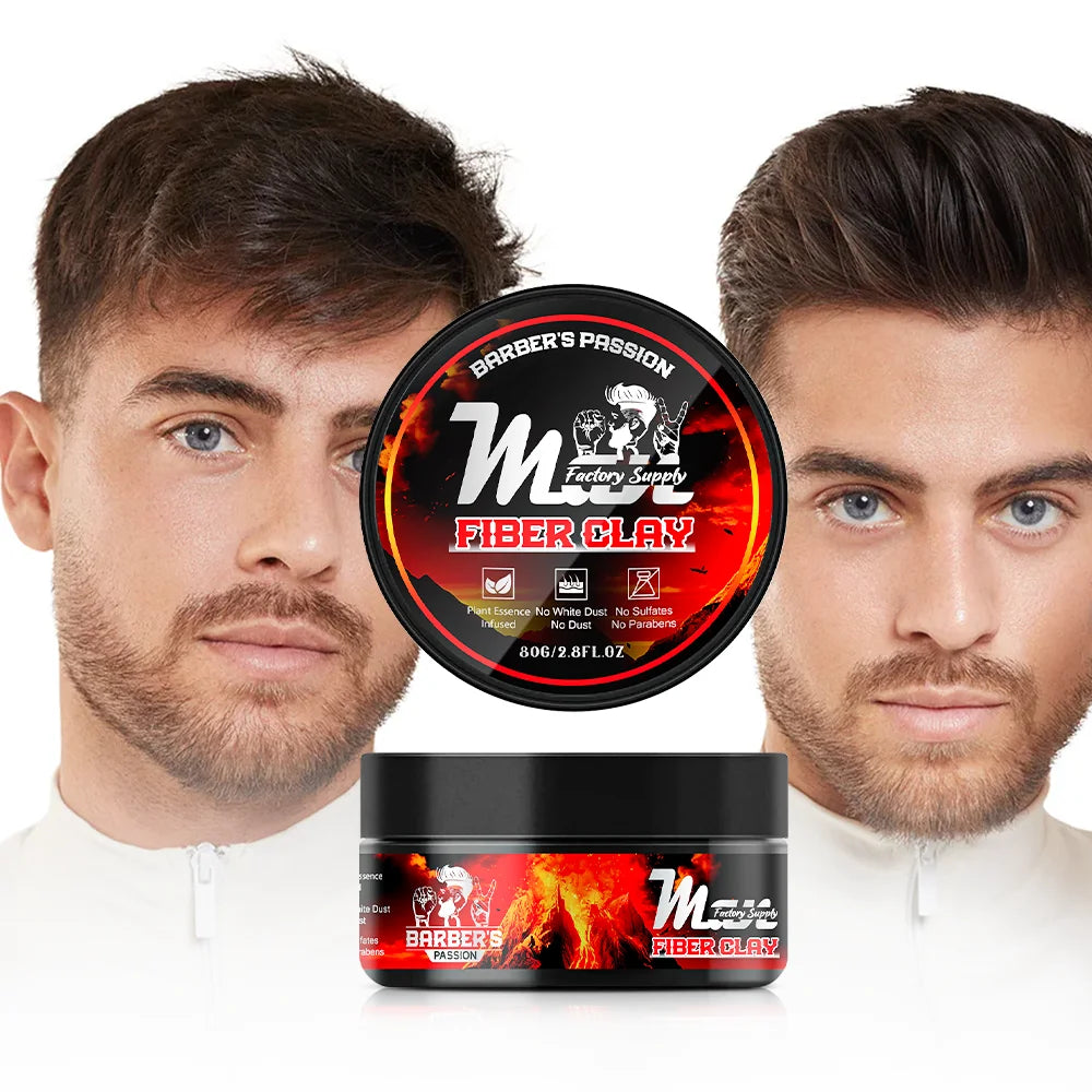 See Detail Easily Create Personalized Hair Fiber Clay Styling Product Popular Worldwide