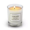 Wedding Party Decorative Cylinder Shaped Scented Candle Container Clear Glass Candle Holder