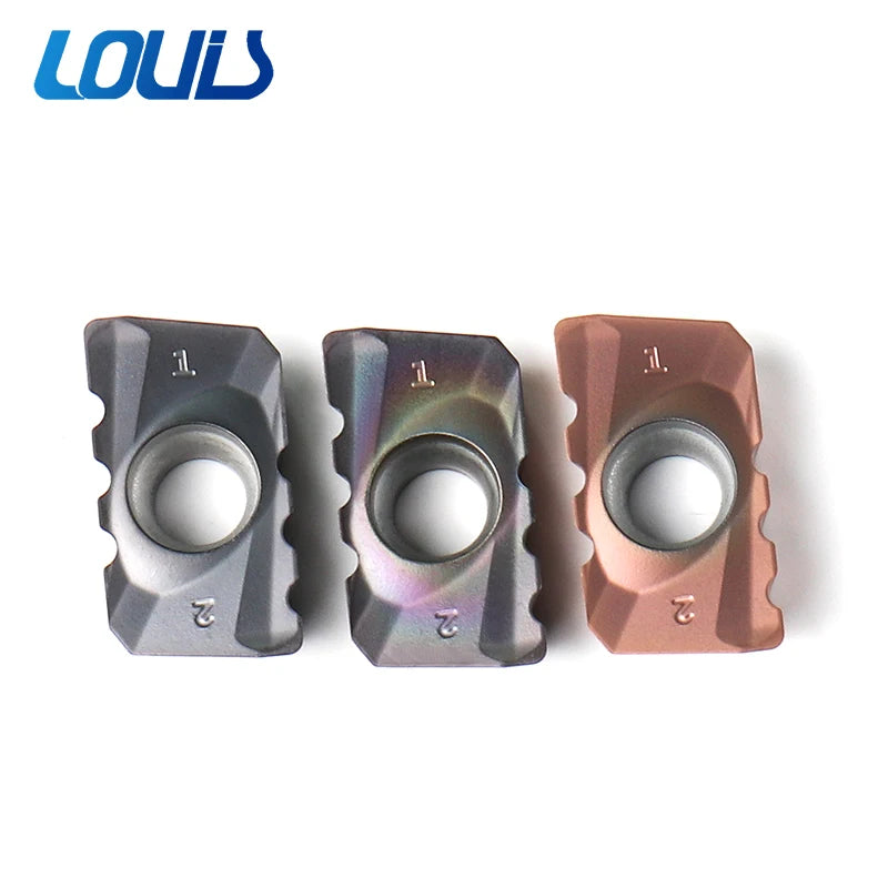 APMT1604PDER Corn Milling Inserts Serrated Stainless Steel Titanium Alloy PVD Coating for Cast Iron Rough Milling