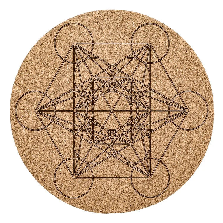 Hongzhuo Natural Crystal Mixed Healing Stone Chakra Wood Plate Home decor Gift