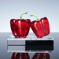 Fashion Small Wedding Return Gifts Crystal Two Pepper Perfume Bottles