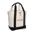 Ruthbag Mini Insulated Lunch Box Small Can Cooler Bag with Natural Letter Pattern for Men and Women