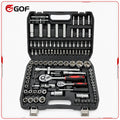 108pcs OEM Chrome-plated Heavy-Duty Carbon Steel Home Repair Kit Hammer Screwdriver Measuring Tape Portable Toolbox Hard Case