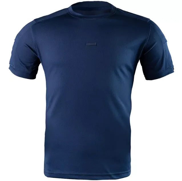 Coolmax Fabric Super Breathable Quick Dry Men's T- Shirt Outdoor Clothing Tactical Shirt Wholesale Manufacturer Customization