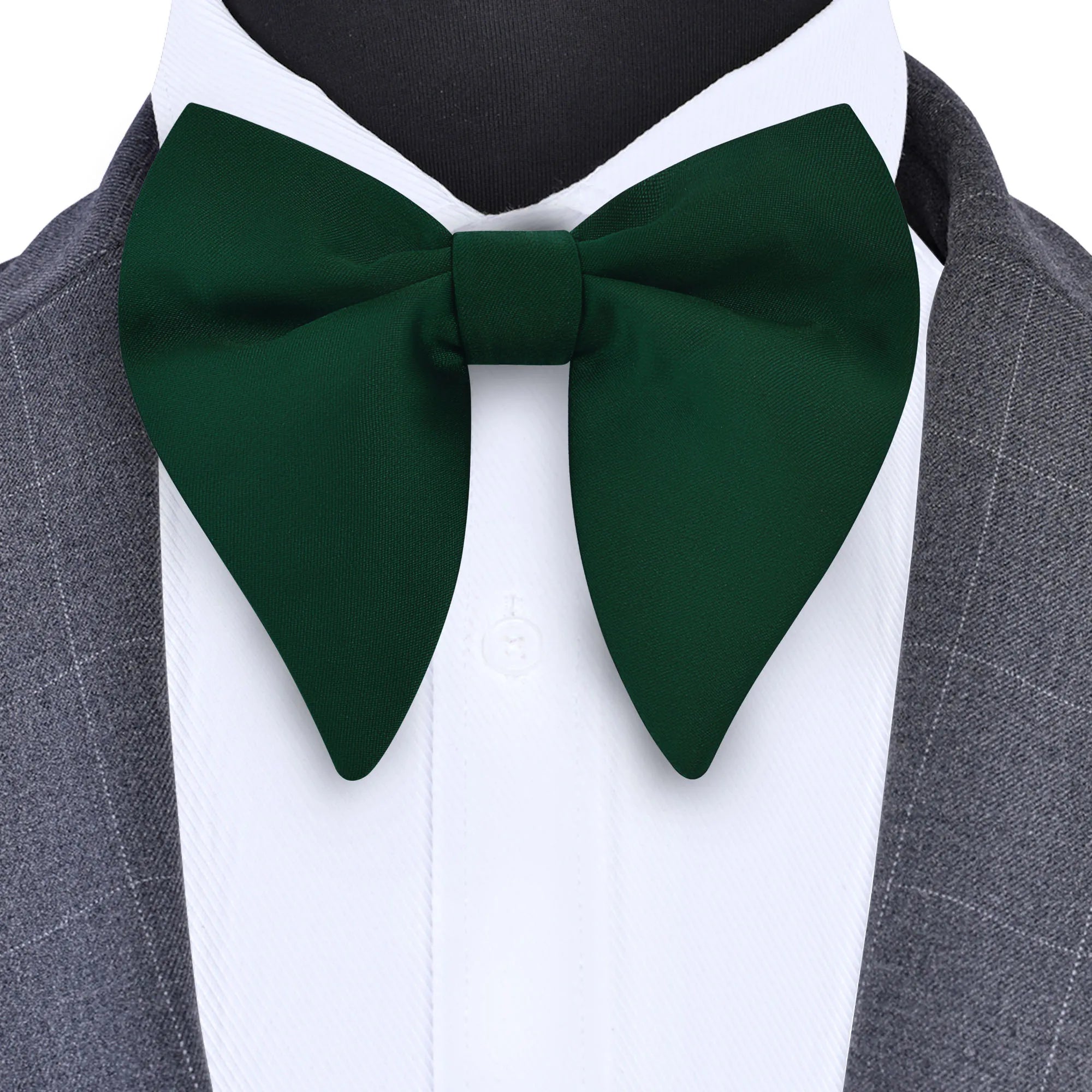New Fashion Solid Colorful Big Bowtie Black Red Green Bow Tie for Men Business Wedding Party Ties Gift Accessories