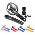 IXF Crankset Mountain/road Bike Crank Set 170mm Integrated Crank Arm With Bottom Bracket&104bcd CNC Chainwheel MTB Bicycle Crank