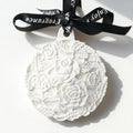 Stocked Wholesale Hanging Car Wardrobe Aroma Pendant Air Freshener Scented Ceramic Porcelain Fragrance Essential Oil Diffuser