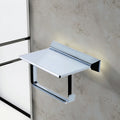 Modern Design Chrome Polished Brass Bathroom Hardware Single Double Pole Accessory Tissue Holder Toilet Brush Bathroom Shelves