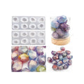 YS 1 Pcs Shiny Crystal Mold Handmade Diy Epoxy Mold Makeable Multiple Ice Cube Silicone Mould Pendant Diamond Decoration Molds