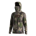 Custom Men's Hooded Sun Shirts with Face Cover Mesh Airflow Design Anti-Odor Outdoor Fishing Apparel Manufacturer