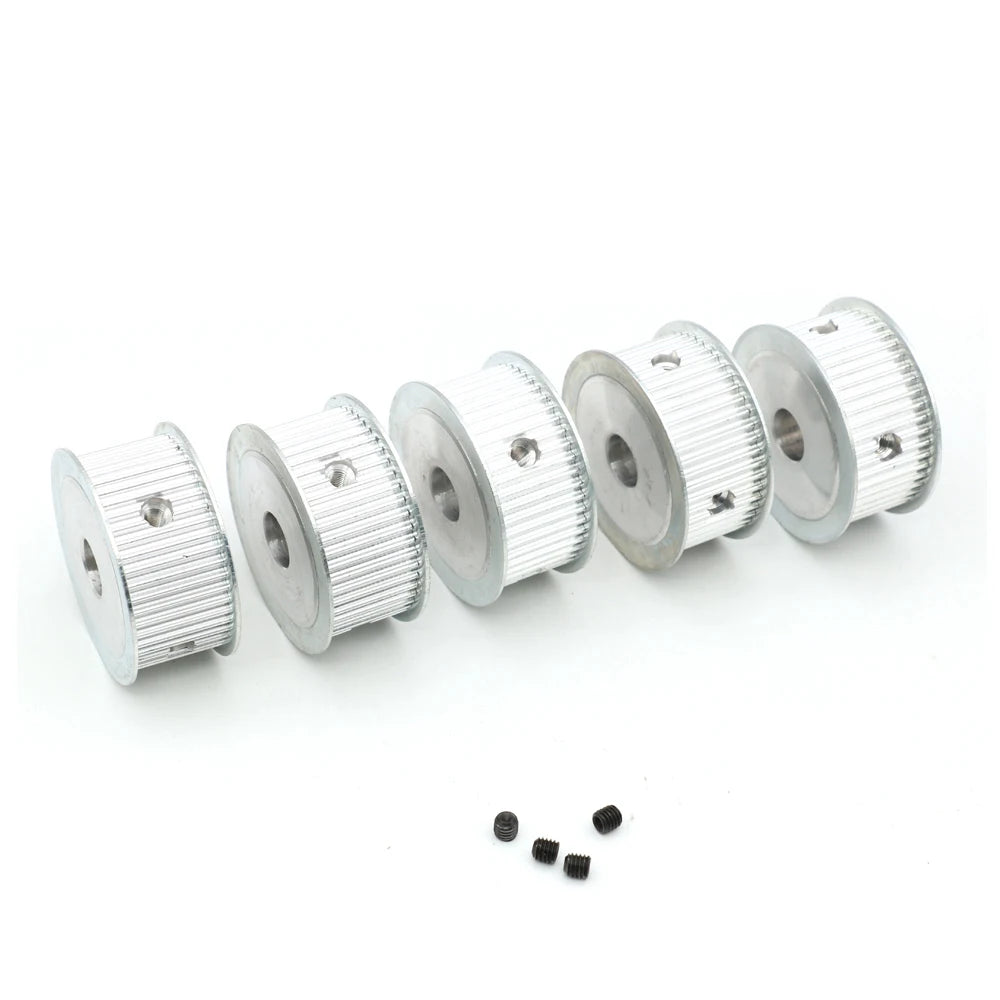QDLASER HTD-3M Aluminum Timing Pulley Smooth Mini Belt Pulley