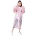Coat Fashion Hooded Waterproof Nylon Raincoat 1Pcs EVA Children Non-disposable Hiking Travel Dot for Camping Suit