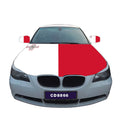 48h Fast Delivery Custom Size Engine Flags 100%Polyester Cover Rearview Mirror Custom Maltese Malta Car Hood Flag