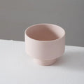 YBH Luxury Ceramic Jar Matte Votive Holder Scented Candles Decorative Empty Candle Containers Home Decoration Easter