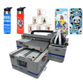 A3 Size UV Flatbed Printer 3040 4060 6090 Size A1 A2 A3 UV Flatbed Printer Laminator AB Film for Crystal Sticker Printing