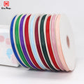 Factory Wholesale Polyester Grosgrain Ribbons Roll 10 mm Solid Color Polyester Grosgrain Ribbon Roll for Wrapping