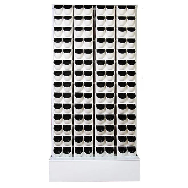 Hot 2meter Plant Wall Automatic Circulation Adding Water Plant Screen Iron Frame Plastic Lazy Flower Pot Vertical Garden Planter