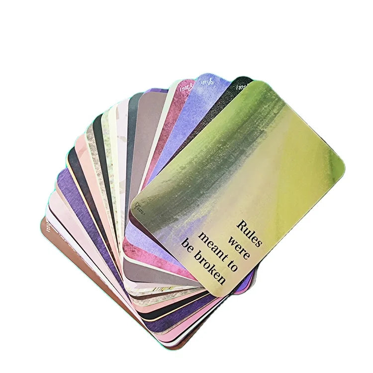 Custom Print Positive Affirmation Inspirational Kindness Note Cards for Kids' Stress Relief Custom Size CMYK Color Paper