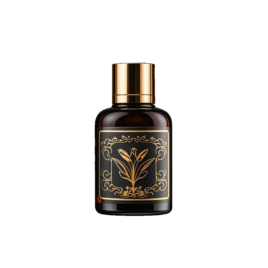 Cosmetic Packaging Product Label Sticker Custom Perfume Bottle Label Blank Sticker Paper Roll