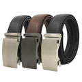 LQbelt Automatic Buckle Belts Male Ratchet Genuine Leather Belt for Men OEM Factory Direct Selling Custom Logo