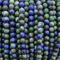 Wholesale Natural Stone Azurite Malachite 4mm 6mm 8mm 10mm 12mm Chrysocolla Lapis Beads for Jewelry Making