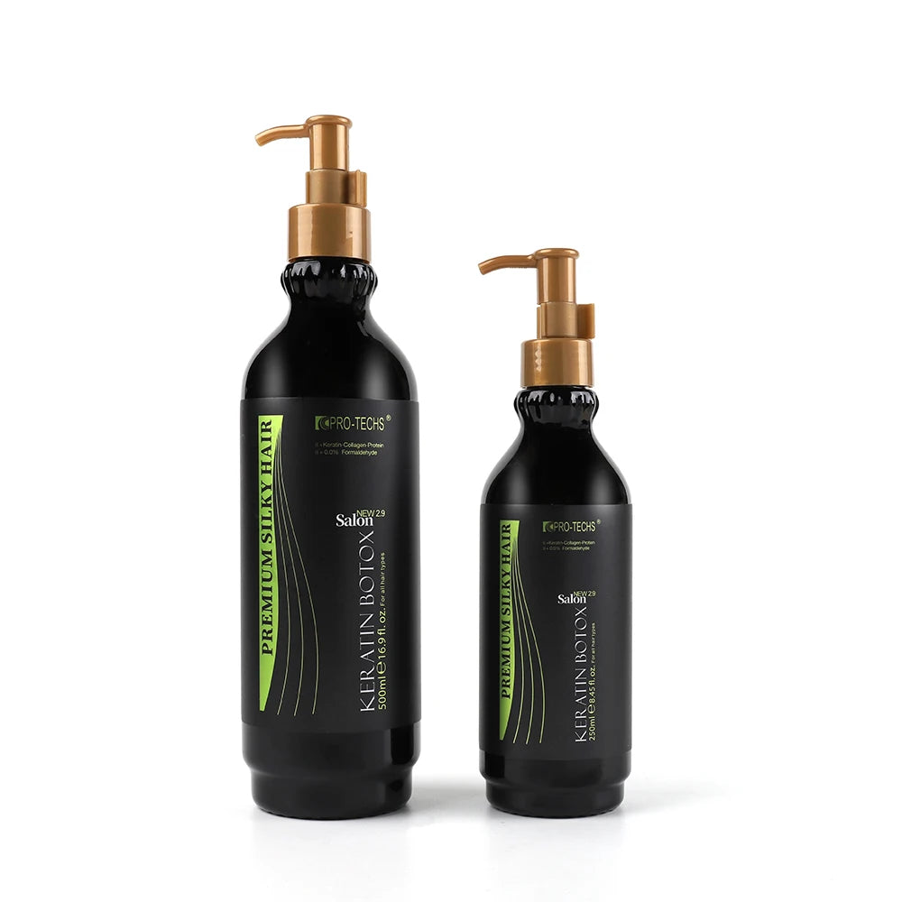 Green Color Protein Straightening Hair Cream Brazilian Keratin Hair Treatment for All Hair Types