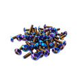 Factory Customized CNC Machined Titanium Alloy Gr5 Stainless Steel Hex Head M6 Bolts for Motorcycle Accessories
