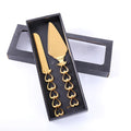 Custom Factory Zinc Alloy Pizza Tools Cake Server and Knife Set