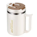 Wholesale Drinking Cup 500Ml Metal Mugs 304 Stainless Steel Thermal Insulation Coffee Small Mugs With Straw