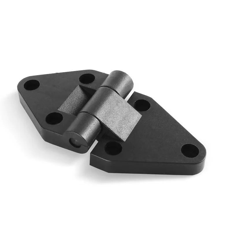 Heavy Duty Nylon Plastic Door Hinge Black Cabinet Locking Hinges