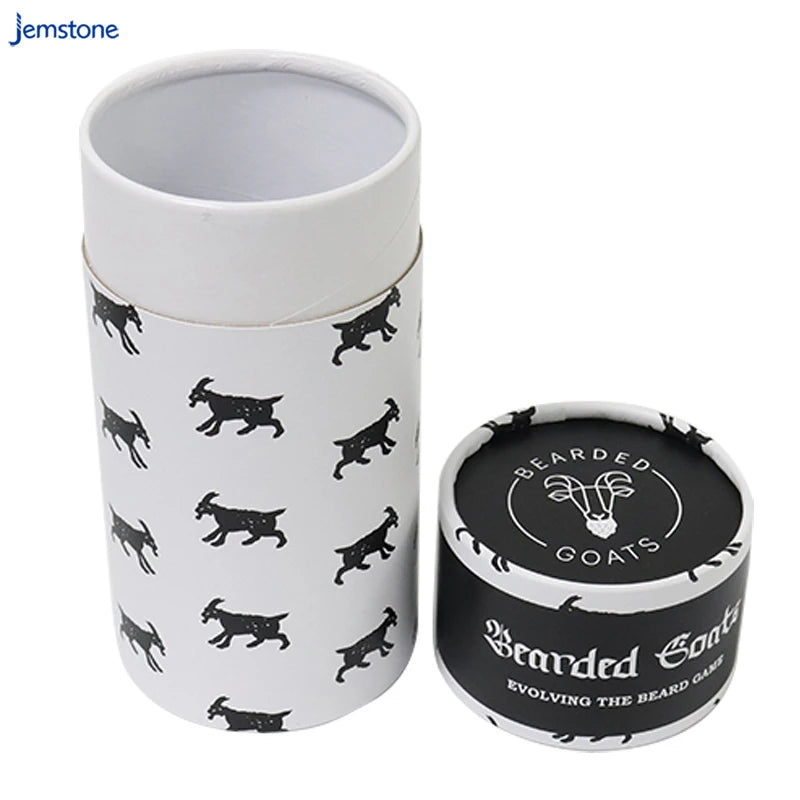 Eco Material Biodegradable Food Grade Cardboard Cylinder Box Goat Milk Powder Paper Tubes Packaging