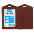 Wholesale Factory Price Custom PVC Leather ID Card Holder with RFID Smart Waterproof Eco-friendly for Office Use