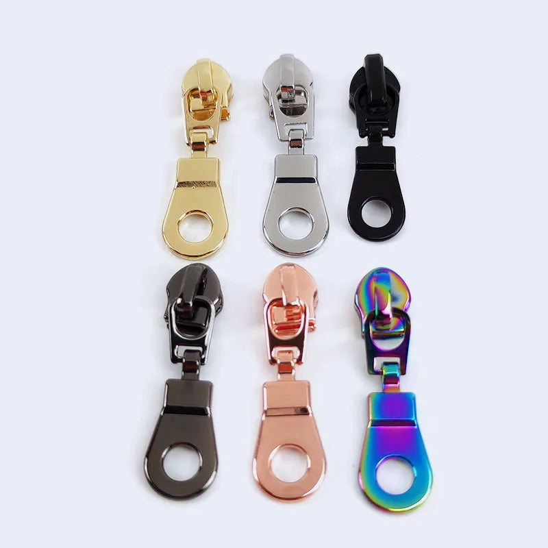 Deepeel ZT179 5# Zipper Puller for Nylon Zippers DIY Zip Replacement Sewing Accessories Zipper Sliders