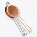 Stainless Steel Strainer for Making Tea Baking Frying Colander with Handle