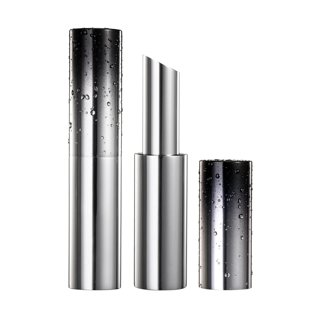 HUIHO 11.1mm Luxury Gradient Color Round Empty Aluminum Lipstick Tube