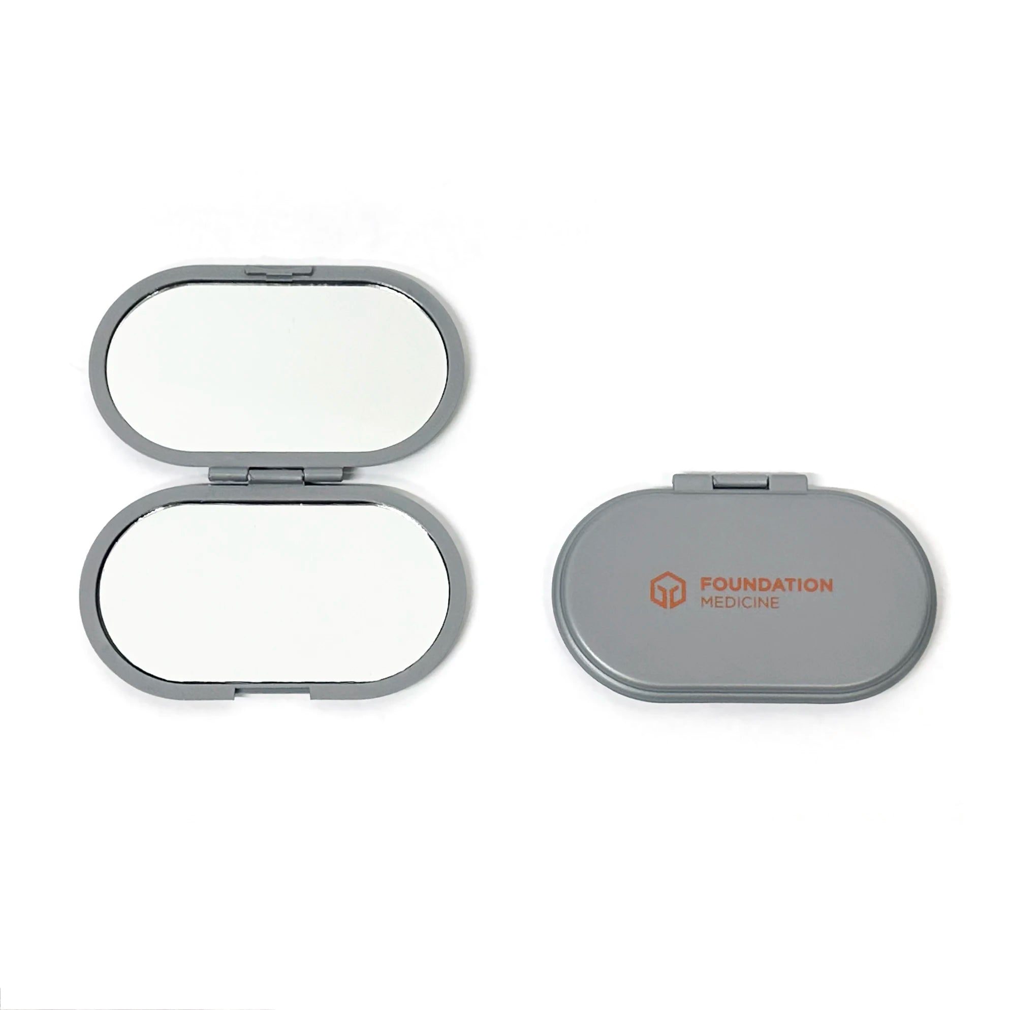 Custom Logo Double Sided Compact Mirror Personalized Printing Promotional Mirrors Plastic Mirror