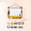 Education Diy Magic Painting Large Water Drawing Doodle Mat With Doodle Pen