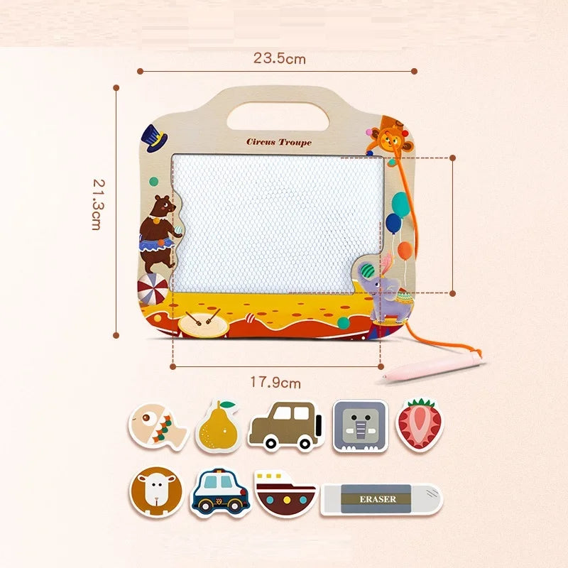 Education Diy Magic Painting Large Water Drawing Doodle Mat With Doodle Pen