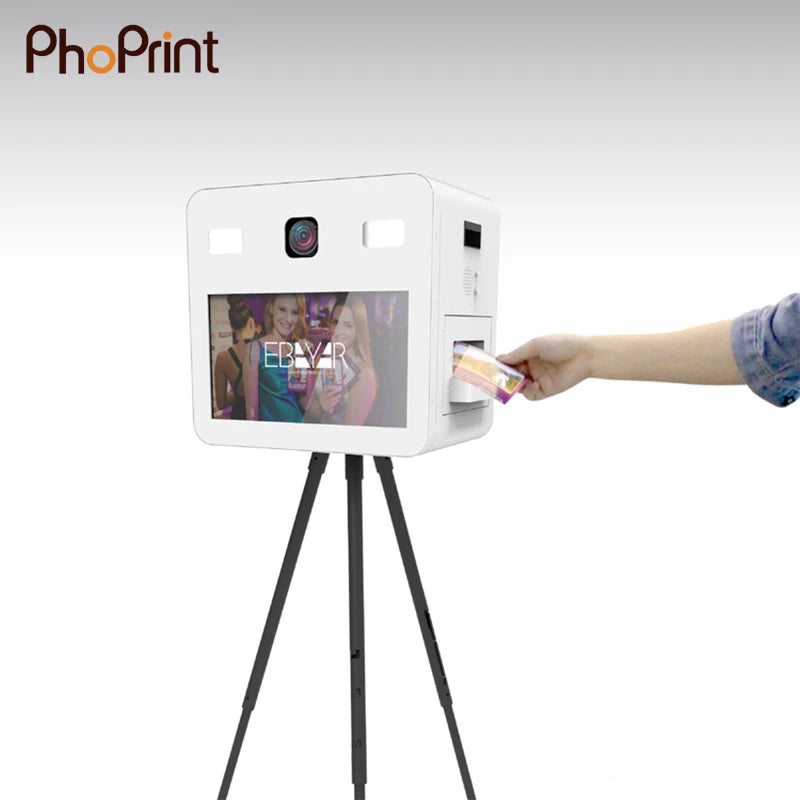 Hot Selling Touch Screen Photo Booth Led Photo Booth Ring Light for Event MegaBDM