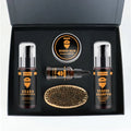UUFINE Factory Beard Growth Grooming Kit Oil Beard Care Sets for Men with Your Gifts Box and logo