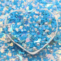 1KG/bag 5mm Model Clay Slice Mixed Dolphin Shell Sequins Candy Sprinkles Faux Pearls Slime Supplies Filler Non-toxic Washable