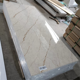 Acrylic Pvc Marble Wall Panel Interior Stone Uv Plastic Inflame Retarding Function Veneer Marble Type Pvc Panels