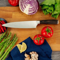 Kitchen Knife 8 Inch High Carbon Stainless Steel Sharp with Ergonomic Handle Chef Knife