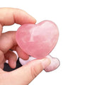 Wholesale Natural Polished Crystals Healing Stones Rose Quartz Crystal Hearts Crafts
