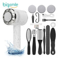 Electric Foot Callus Remover Kit Rechargeable Callous Removers 3 Grinding Heads Waterproof Foot Scrubber File Professional Ped