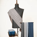 Elegant Check RTS 100% Wool Fabric Worsted Merino Wool Suiting Fabric for Tailored Italian Suit