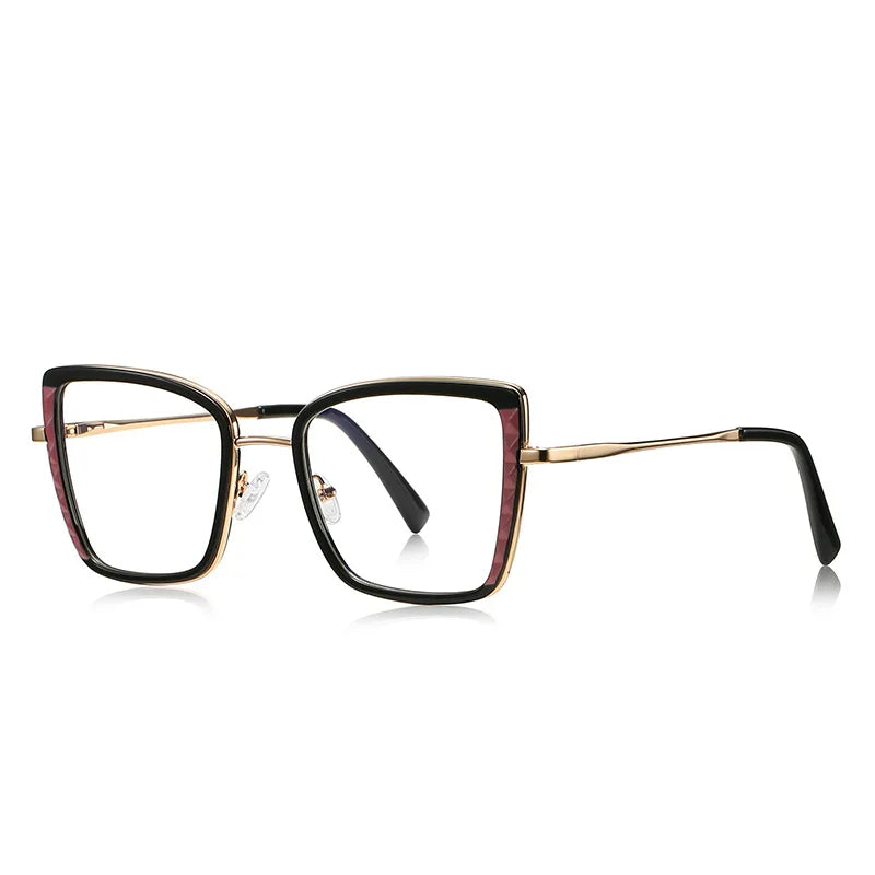 2025 Fashion Optical Glasses Frame Women Anti Blue Light Men Business Large Square Eyeglasses Vintage Prescription Eyewear