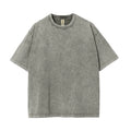 Rightdo Premium Acid Washed Oversized Vintage T Shirts 250GSM 100% Cotton Sun Faded T-Shirts Oversized in Blank Custom Available