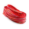Nolvo World 5 Nylon rainbow Zip Factory Hot Wholesales  Rainbow Teeth 5# Nylon Coil  Long Chain Zipper Roll
