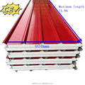 Thermal Insulation Eps Foam Core 50mm Sandwich Panels Warehouse Wall&Roof Homes Construction Material Panels